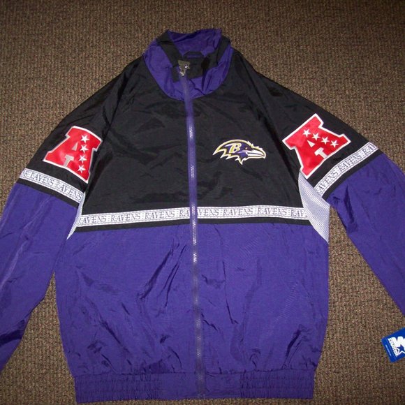 BALTIMORE RAVENS NFL Starter Nylon Safari Jacket 2X - Picture 6 of 16